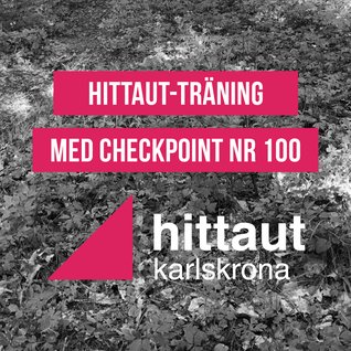Hittaut-träning med checkpoint nr 100