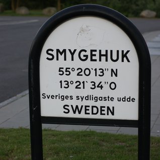 Smyge skylt