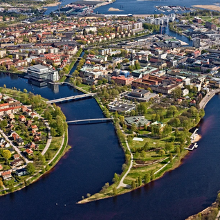 Karlstad flytfoto