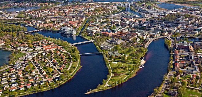 Karlstad flytfoto