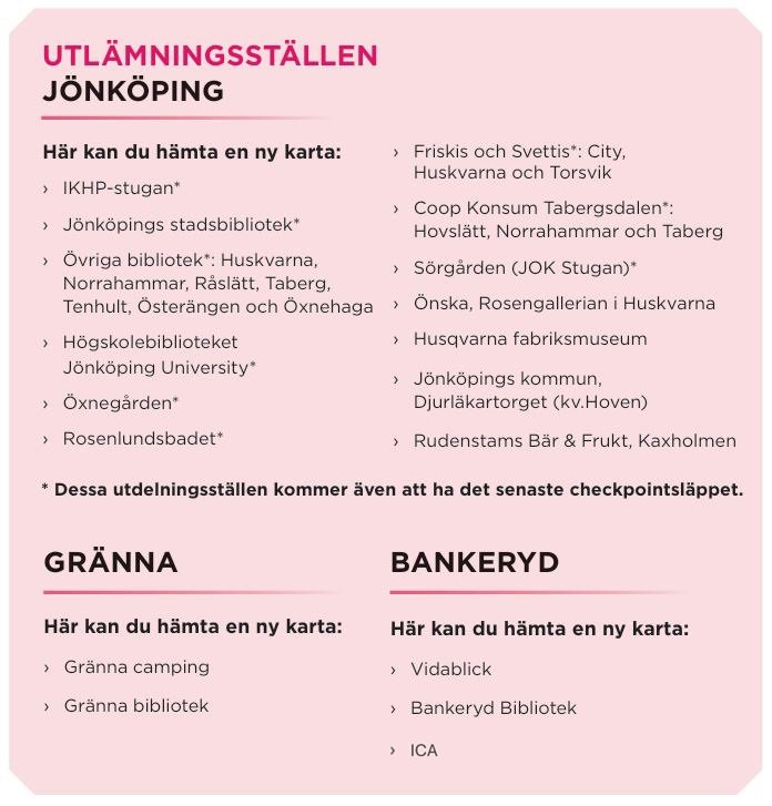 Utlämningsställen 2026