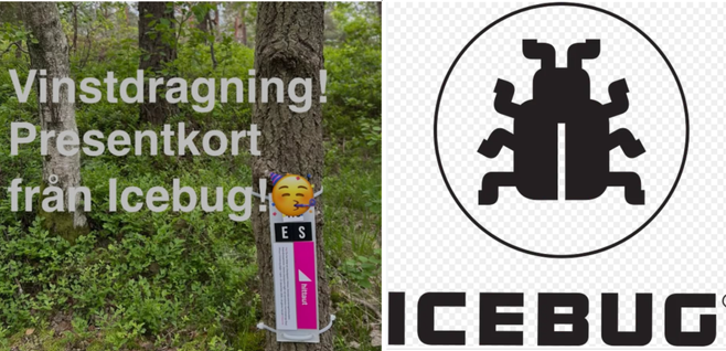 Vinstdragning presentkort från Icebug
